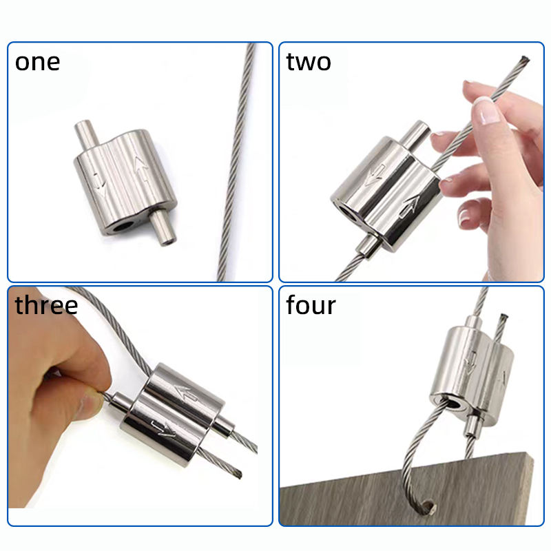Jinrui Large 8-Type Double-Way Wire Rope Lock Adjuster Adjustable Wire ...