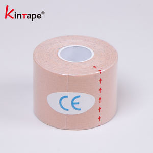 DL personalizado impreso impermeable algodón deportes seguridad terapia atlética Kinesios cinta 5cm - Product Image 3