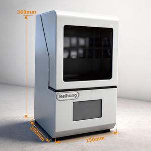 Mini imprimantes 3D électriques WiFi, vitesse d'impression rapide, certifiées CE, machine d'impression de modèles dentaires <span class=keywords><strong>en</strong></span> résine pour laboratoire dentaire - Product Image 2