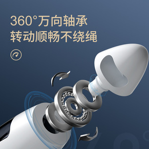 Corde à sauter électronique sans fil de 3 m pour femmes, fitness, mise en forme du corps, exercice en intérieur, matériau ABS - Product Image 3