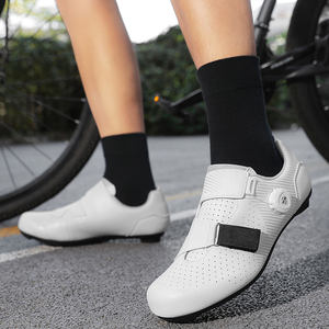Zapatillas de Ciclismo MTB con Suela de Nylon, Transpirables, con Bloqueo de Protección, para Hombre - Product Image 1