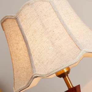 Lampe de table rétro américaine, style chinois moderne, chambre à coucher, salon, hôtel, ambiance chaleureuse, maison, tendance, créative, à intensité variable, douce - Product Image 2