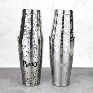 New Gravé Boston Tin 18/8 <span class=keywords><strong>Personnalisé</strong></span> En Acier Inoxydable Cocktail <span class=keywords><strong>Shaker</strong></span> Pondéré 18/28oz <span class=keywords><strong>Barman</strong></span> Outils - Product Image 1