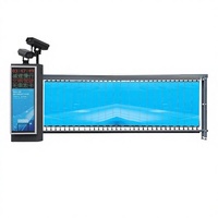 Barrera de Seguridad Plegable Integrada C90 de Alta Resistencia, Sistema Inteligente de Control de Acceso para Estacionamiento