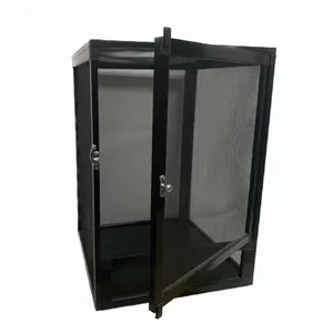 Black Color 32*32*46 Size Hot Selling Reptile And Pet Cage Terrarium