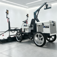 Pompe à béton laser robotisée YUGONG, moteur de pompe à béton, volume de carburant 20L-150L, machine à béton haute efficacité, nivellement automatique, durable