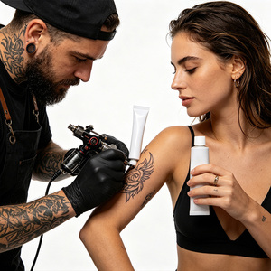 Nouveauté : Crème douce pour tatouage 30g, hypoallergénique, pour studios haut de gamme, centres premium, service de logo personnalisé - Product Image 2