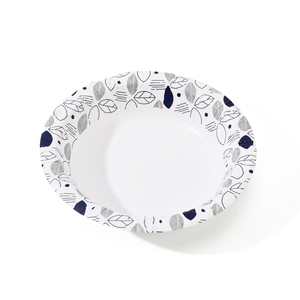 Assiettes <span class=keywords><strong>en</strong></span> papier biodégradables personnalisées avec logo, écologiques, épaisses, durables, jetables, pour gâteaux, desserts, événements, traiteur - Product Image 5