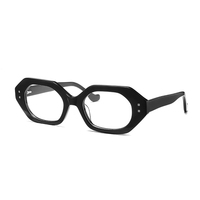 Vente en gros de montures de lunettes en acétate au design unique, rétro, luxueuses, avec logo personnalisé