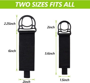 Vente chaude d'usine, sangles de rangement autocollantes résistantes, ruban adhésif noir à crochets et boucles - Product Image 4