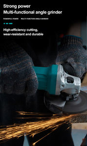 Gerinda tangan industri portabel, alat potong kayu beton logam, gerinda tangan berat kecepatan variabel untuk industri portabel - Product Image 2