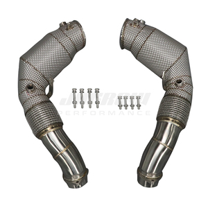 Bajante de escape de protección térmica Catted de rendimiento personalizado para <span class=keywords><strong>BMW</strong></span> <span class=keywords><strong>760i</strong></span> V8 S68 M60i - Product Image 2