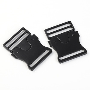 Tactical Buckle 50mm Zinc Alloy Black Rectangle Adjustable <b>Webbing</b> For Belts Bags Backpacks Accessories - Product Image 2