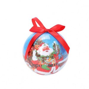 Boules décoratives pour arbre de Noël, ensemble de boules en papier, décorations créatives multi-motifs, décorations incassables, modèle de cadeau en découpage - Product Image 3