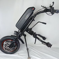 Kits de fauteuil roulant motorisé pliable pour escaliers, 12 pouces, 36V 250W, pour personnes handicapées, kit vélo électrique