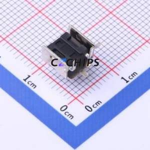 TS-1005A-AR06526 Tactile Switch SMD Switch Single Pole Single Throw Round Button 2.6N Horizontal Mount - Product Image 2
