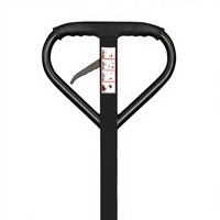 Nouveau chariot élévateur manuel 2/5 tonnes, transpalette manuel, largeur de fourche 685 mm, hauteur de fourche 80 mm, roues en caoutchouc/PU/nylon, tout-terrain
