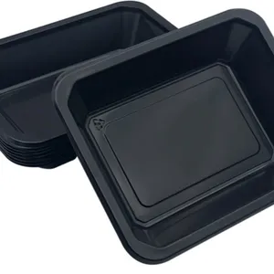 पीपी सुपरमार्केट पूर्वनिर्मित पैकेजिंग बॉक्स ताजा मांस जमे हुए चिकन प्लास्टिक खाद्य पैकेजिंग ट्रे