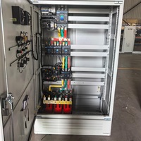 Armoire de démarrage de moteur auto-transformateur durable avec protection contre les fuites à la terre, triphasée 380V/400V 400KW 841A, pour la distribution d'énergie