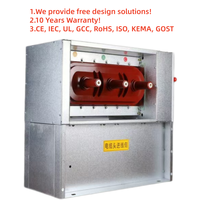 Interruptor de Corte de Carga (LBS) de 24kV con Gas SF6 y Manómetro de Presión de Gas SF6 para RMU en Generador Diésel
