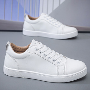 Chaussures de marche décontractées pour hommes, nouveau style, légères, tendance, design mode, logo personnalisé, noir et blanc, vente en gros - Product Image 2
