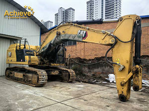 2022년형 캐터필러 350 355 중장비 50톤 크롤러 트랙호 굴삭기 5022시간 고성능 중고 엔진 PLC - Product Image 1