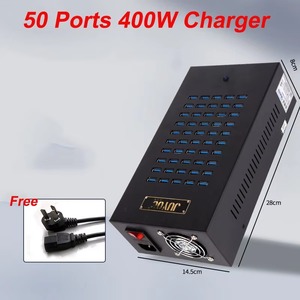 ที่ชาร์จ USB 40/50 พอร์ต 5V 2.4A สถานีจ่ายไฟ USB อเนกประสงค์ อะแดปเตอร์ชาร์จโทรศัพท์แบบเร็ว - Product Image 6