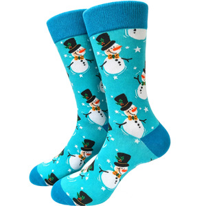 <span class=keywords><strong>Calcetines</strong></span> de Santa Claus Unisex de Algodón con Diseño Personalizado al por Mayor, Divertidos, para Regalo, Decoración Navideña - Product Image 4