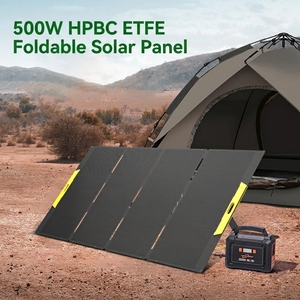 Panneau solaire pliable portable HPBC 500W de haute qualité à conversion efficace pour camping-cars, toitures et autres scénarios SS-Y500B - Product Image 4