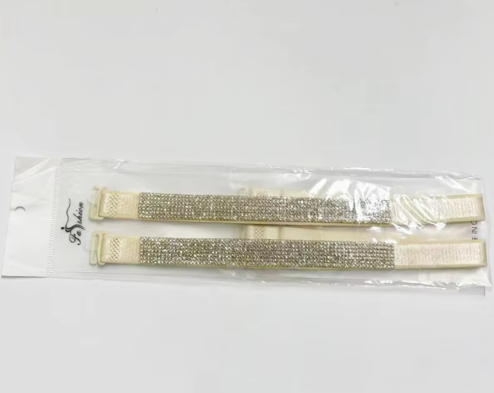 Bandoulière Gypsophila diamant-couleur peau