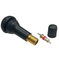 Valve de pneu sans chambre à air en caoutchouc Tr413 pour pneu de voiture
