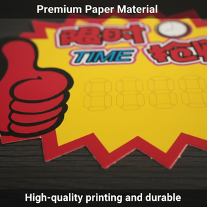 Wholesale 18x14cm trendy price tags, supermarket promotional cards, star-shaped blank <b>paper</b>, retail store price tags - Product Image 4