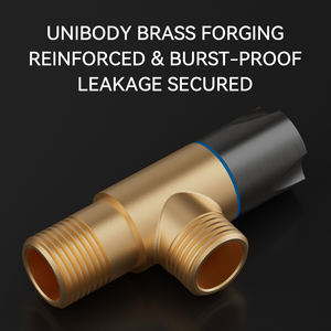 مرحاض عالمي بارد ساخن مقاوم للانفجار من النحاس الأصفر مقاوم للانفجار تدفق كبير للتسرب FKM - Product Image 4