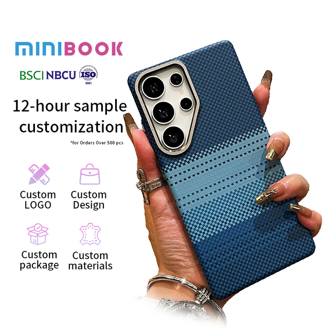 Minibook Carbon Fiber Texture Magnetic Ultra Thin Feeling Matte Hard PC Phone Cover Shell Case for iPhone 11 to 17 Pro Max