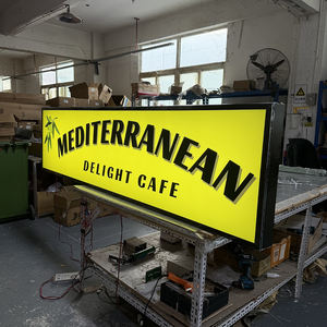 Letrero LED Rectangular Personalizado de 3x2 Pies, Marco de Aluminio, Portátil, Resistente al Polvo, sin Marco, para Negocios en Interiores - Product Image 2