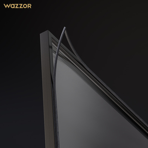 نظام أبواب زجاجية منزلقة مزدوجة مقاومة للأعاصير من وازور، متوفرة في المخزون، أبواب زجاجية ألمنيوم للشرفات والباحات الداخلية والخارجية - Product Image 4