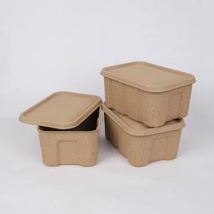 Emballage de boîte écologique en pâte de papier ondulé recyclé pour cosmétiques, soins de la peau, savon - Product Image 3