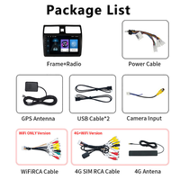 Écran tactile de voiture Android 8 cœurs IPS avec radio, audio, Bluetooth, GPS, Mirrorlink, WiFi, lecteur multimédia pour Suzuki Swift 2005 - 2010