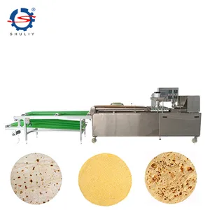 automatic tortilla tacos press roti spring roll machine corn and flour wheat tortilla making machine