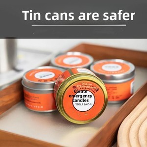 Household Emergency Disaster Prevention Smokeless Blackout Lighting Fire-resistant Eco-friendly Long-lasting Cylindrical <strong>Candles</strong> - Product Image 3