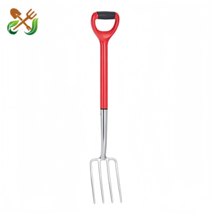 Set Completo di Attrezzi <span class=keywords><strong>da</strong></span> Giardinaggio 5 Pezzi in Acciaio Inossidabile: Vanga e Forca per Bordi/Drainaggio con Manico Ergonomico in PP per Lavorazione di Piccoli Giardini - Product Image 3