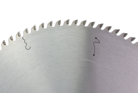Lame de scie circulaire soudée haute fréquence PCD pour scie à table coulissante, coupe lisse de l'aluminium, logo personnalisé accepté