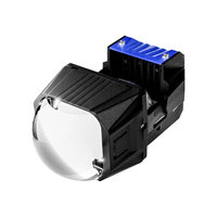 1.5 pouces matrice LED lentille 12V 45W haute puissance BILED lumière puces voiture Mini phares lampes 6000K couleur pour voitures universelles