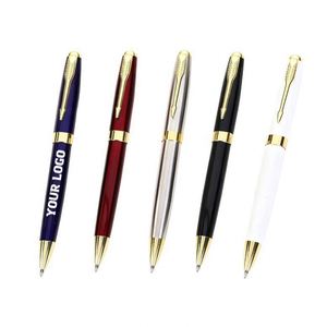 Manufacturer Wholesale Corporate Metal High Quality <b>White</b> Luxury Gift Ballpoint <b>Pen</b> With Customized Logo Accepted Custom Gifts - Product Image 1