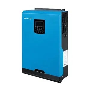 Ouyad inversor híbrido 5. 5kva/5.5kw mppt 100a híbrido fora da grade inversor pode funcionar sem baterias hy5532vm ii