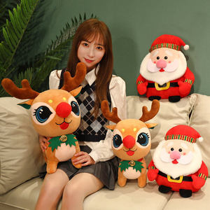 Mới Santa Claus Elk Búp bê đồ chơi sang trọng hình sáng tạo hoạt động kỳ nghỉ giáng sinh quà tặng trang trí nhà - Product Image 3