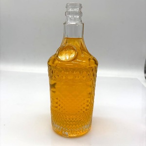 Botella de Vidrio Reutilizable Personalizable de 520 ml de Grosor, Apta para Alimentos, para Jugo, Cerveza, Vino, Bebidas, Café Frío - Product Image 1