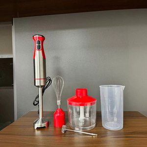 Stainless Steel Hand Blender With Whisk And Chopper 3 In 1 Multi Functional Kitchen Blender For Smoothies Mashing Crushing - Product Image 4