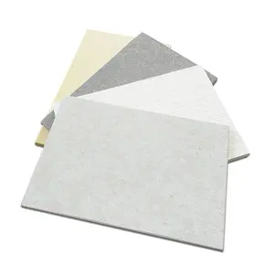 12mm Reinforced Standard Cellulose Class A1 Fireproof Non-asbestos Fiber Cement Boards For Interior And Exterior Walls