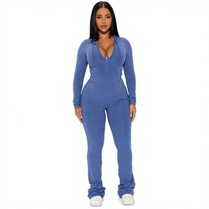 Ladies Contrast Side Stripes Short Jumpsuit & Long Jumpsuit for Fitness <b>Gym</b> Sexy Backless Sports Yoga <b>Bodysuit</b> - Product Image 1